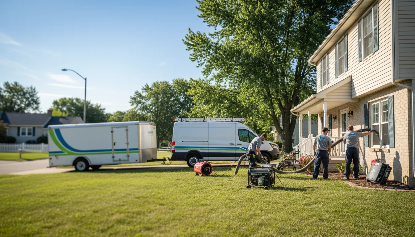 Flooded Basement Restoration And Cleanup With Repair in Otis, CO near me
